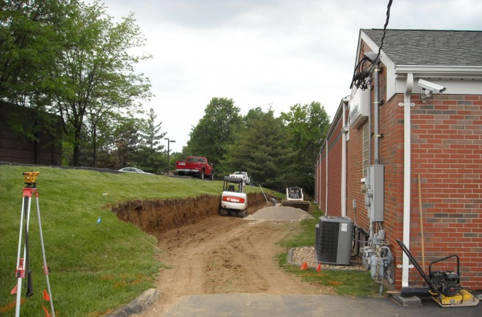 Retaining Wall Excavation