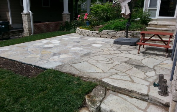 Fon Du Lac Stone Patio Extension