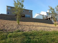 Rockwood Taupe Black Retaining Wall