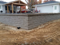 Versa-Lok Retaining Wall Pool Deck