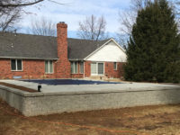 Versa Lok natural retaining wall