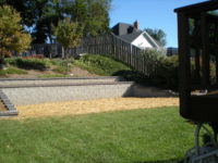 Rockwood Two Tier Retaining Wall